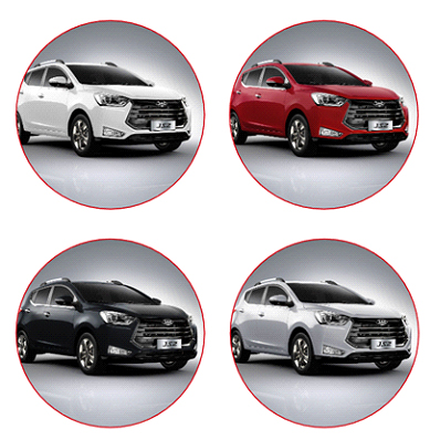 яскрава гама кольорів JAC JS2