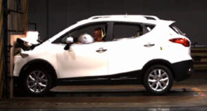 JAC JS3 отримав 5 зірок за результатами тесту з безпеки C-NCAP