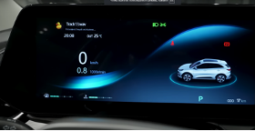 вигляд відображення інформації на панелі приладів