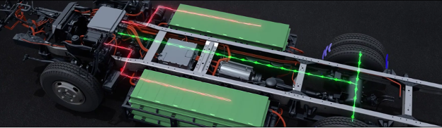 JAC N90EV отримав 107 кВт батарею, крутний момент вантажівки складає 550 Нм